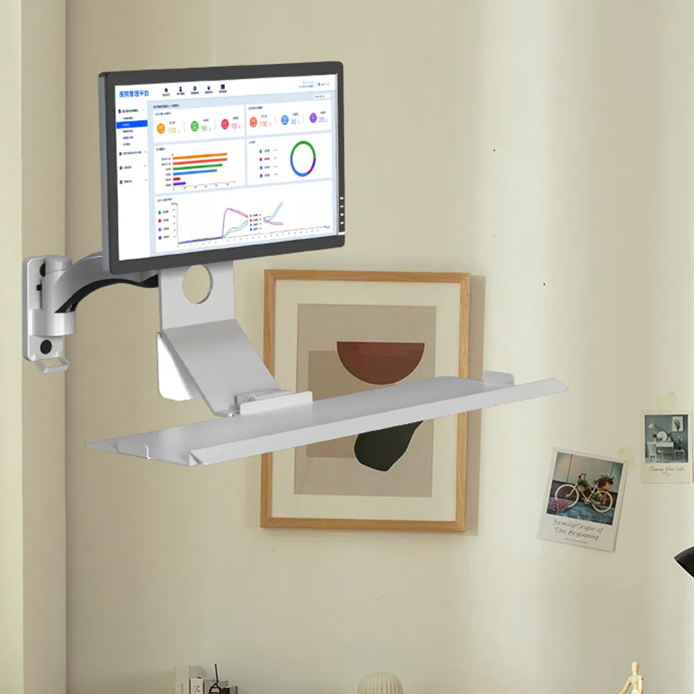 Likaymo Wks-2 Medical Aluminum Alloy Adjustable Arm Hospital Workstation