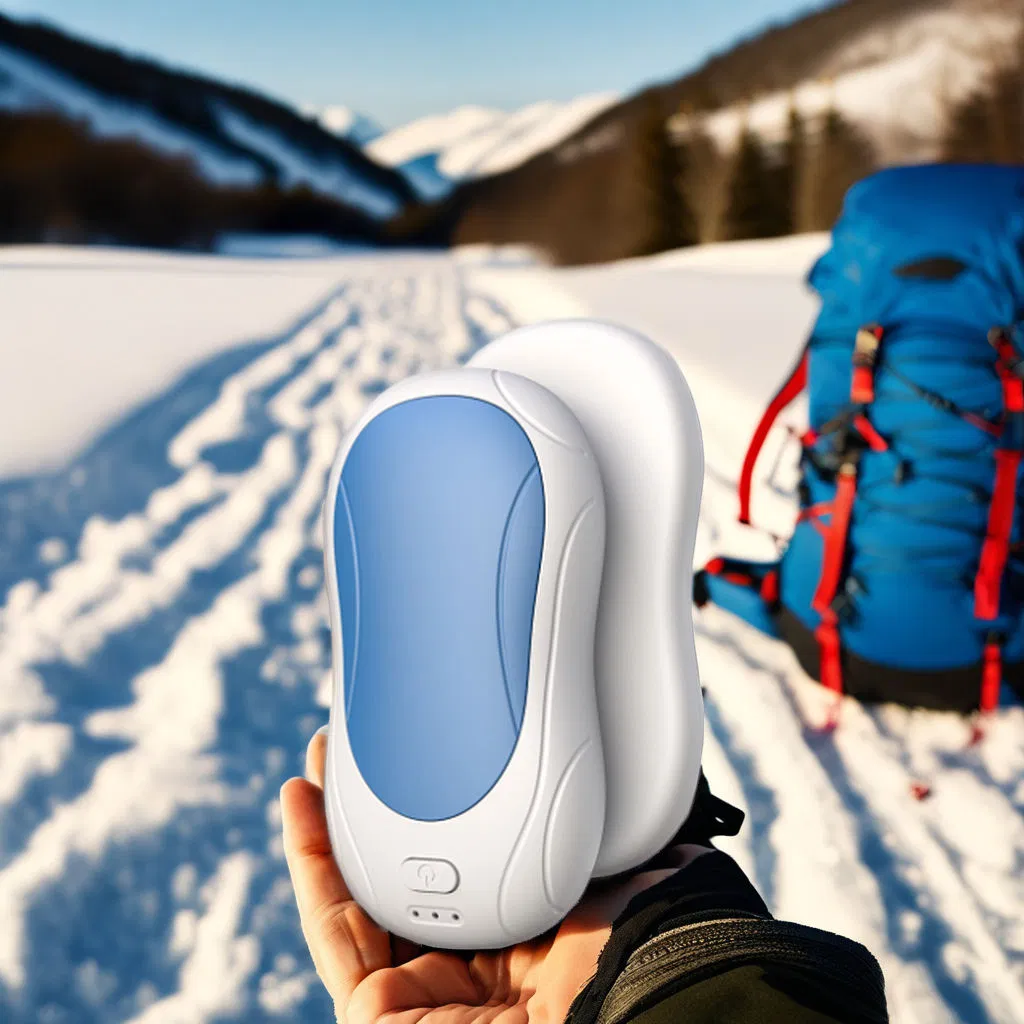 Customize Promotional Gift for Christmas Portable USB Rechargeable Fast Heating Hand Warmer