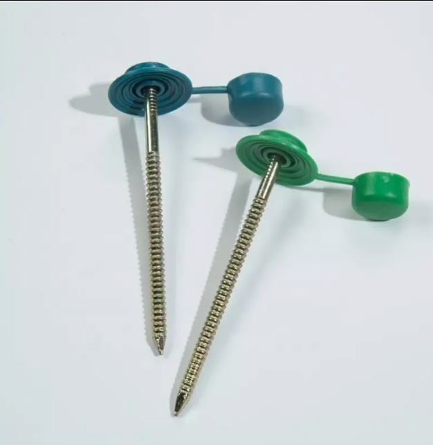 China Wholesale Anti-Rust Iron Nail Wire Nails Screw Nail 1.5-6'' Length Plastic Cap Nail