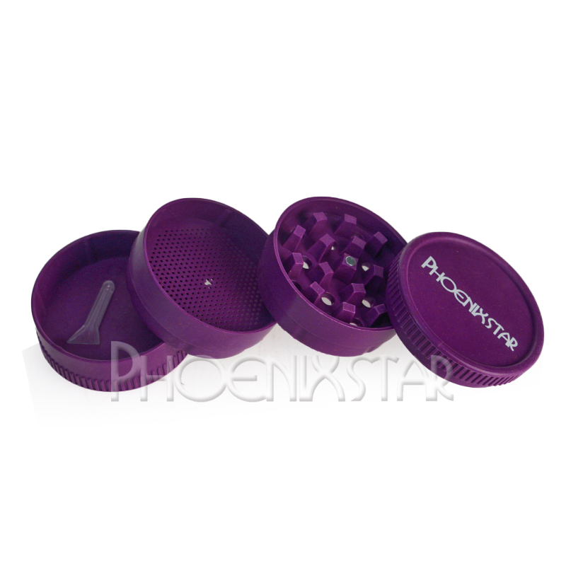 New Grinders 100% Biodegradable and Eco-Friendly 4-Pieces Grinder Wholesale, 16PCS Water Pipe Grinders Per Display Box