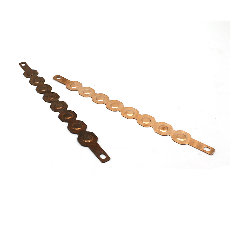 Hongsheng Customized Copper with Tin Plating Battery Spring Metal Stamping Parts