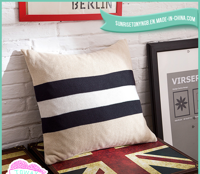 Home Decorative Wholesale Custom Pure Cotton Luxury Throw Pillow Case