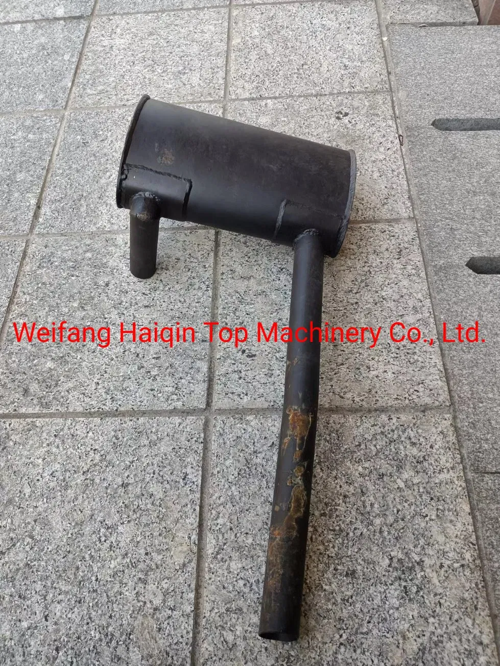 Глушитель выхлопа H180 для мини-погрузчика