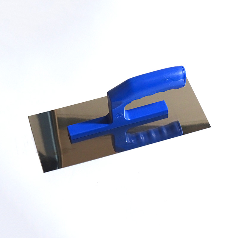 Plastic Handle Plaster Concrete Hand Tools Stainless Steel Plastering Trowel