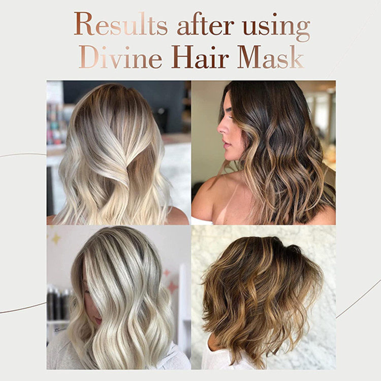 Custom Deep Cosmetics Hair Treatment Mask for Anti Frizz Smoothing Hydrating Nourishing