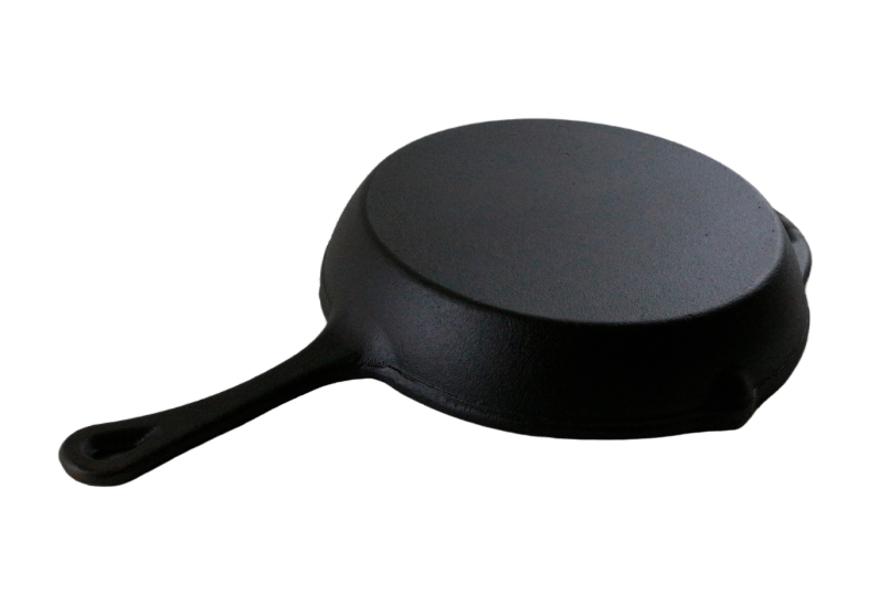 Чугунная сковорода с предварительной прокалкой