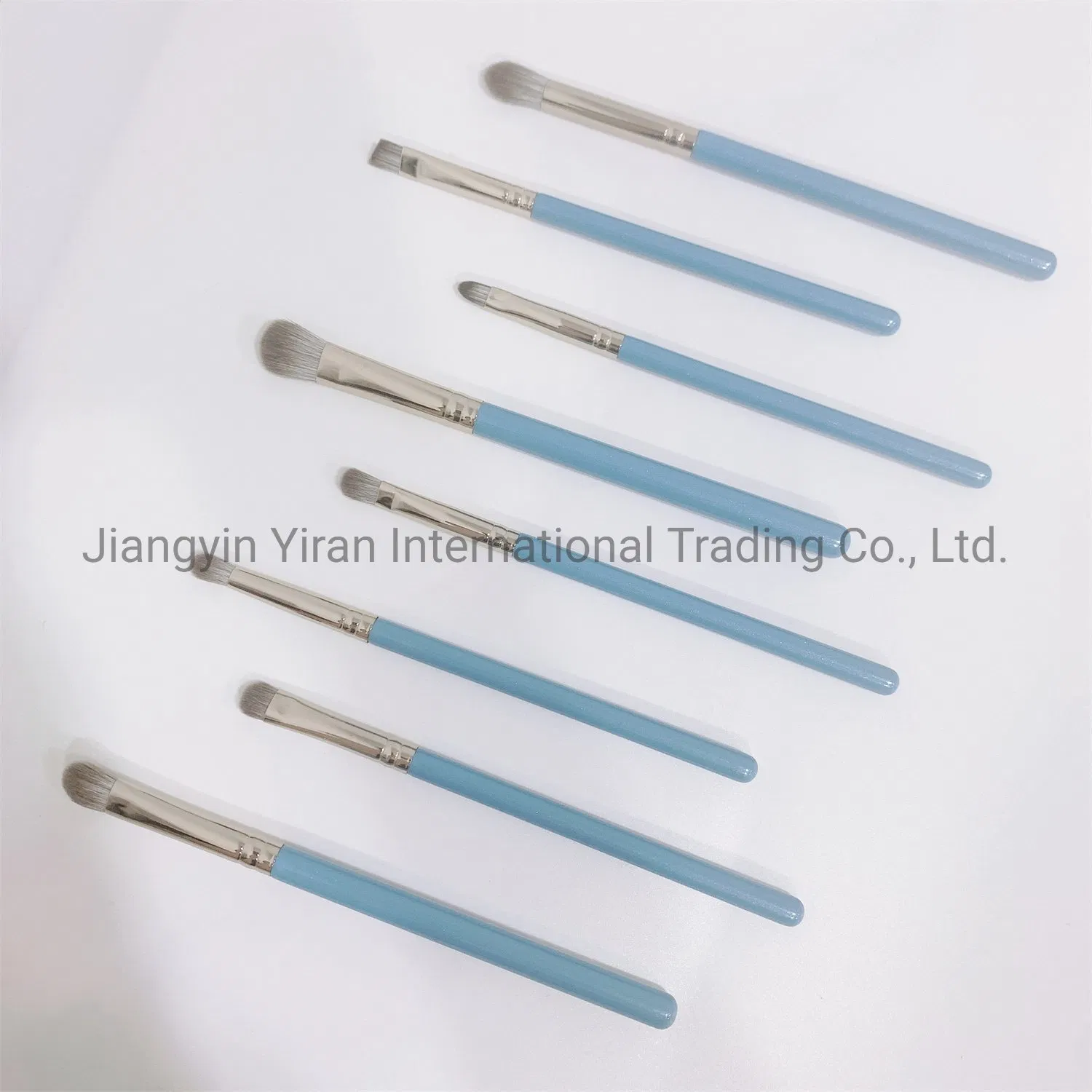 Eyeshadow Brush Set 7PCS Blue Eye Makeup Brushes Professional Eye Shadow Blending Concealer Eyebrow Eyelash Eye Liners Premium Synthetic Make up Brushes