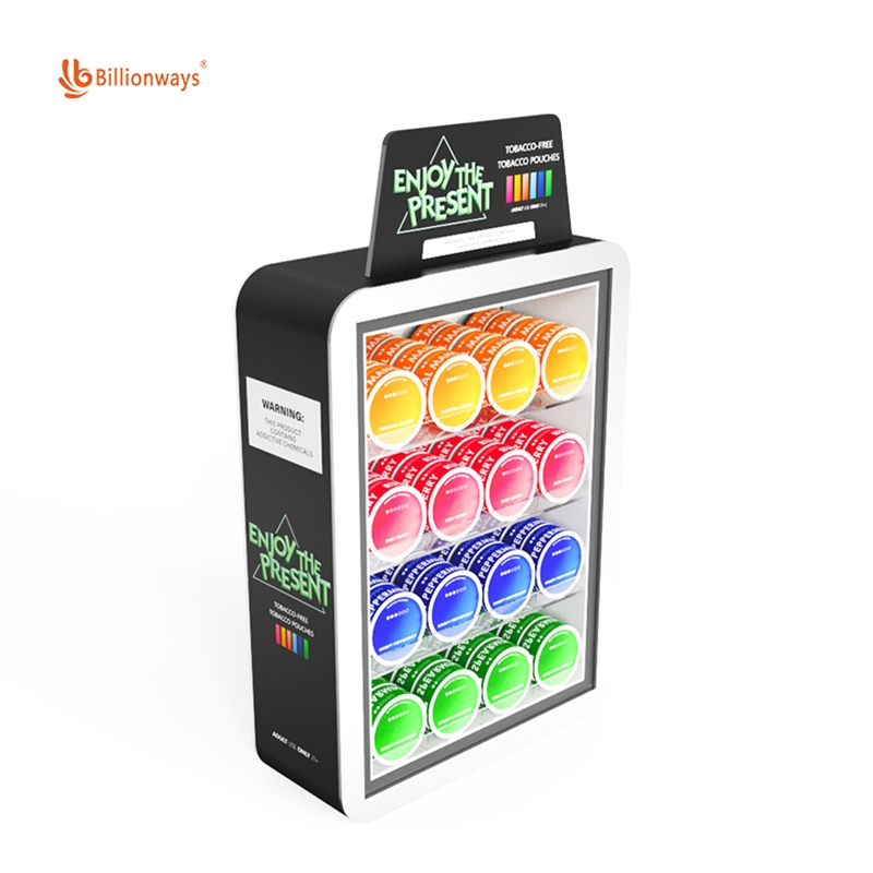 Stylish Acrylic Desktop Display Stand for Cigarettes and Smoke Accessories