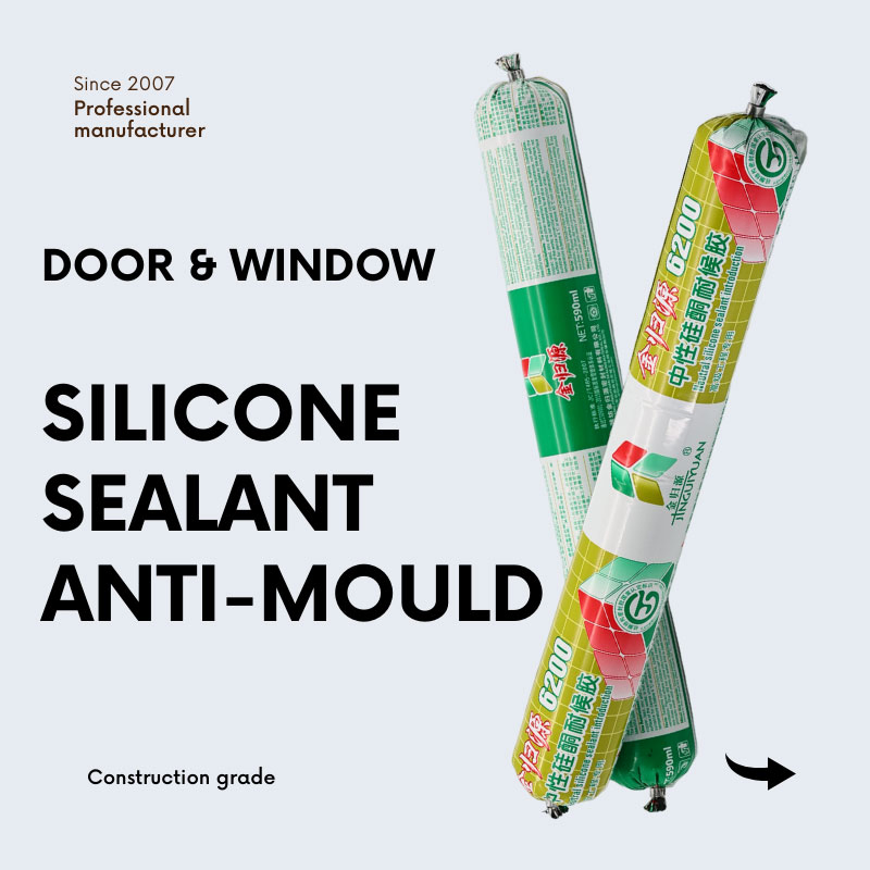 Wholesale Weatherproof Neutral White Grey Black Silicone Sealant for UPVC Windows