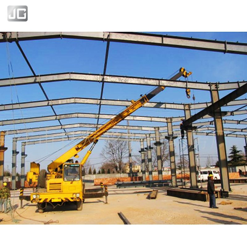 Prefabricated Steel Frame Structure Prefab Storage Garage Metal Buildings Construction Warehouse for Customized