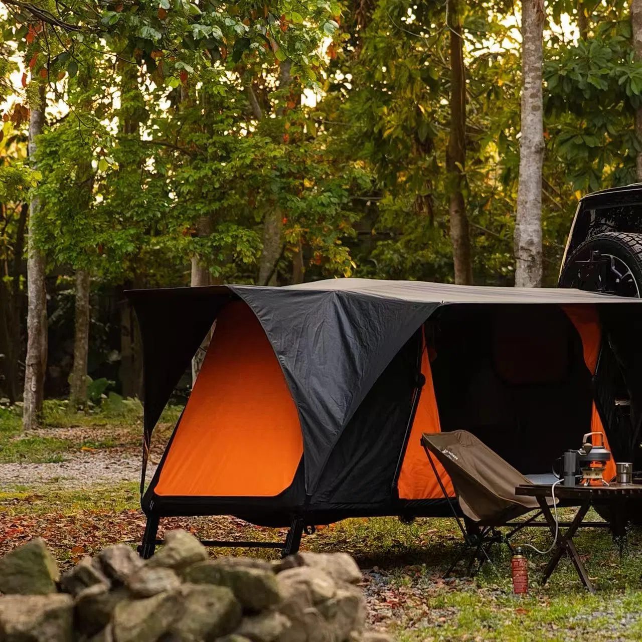 Палатка-прицеп для внедорожного кемпинга