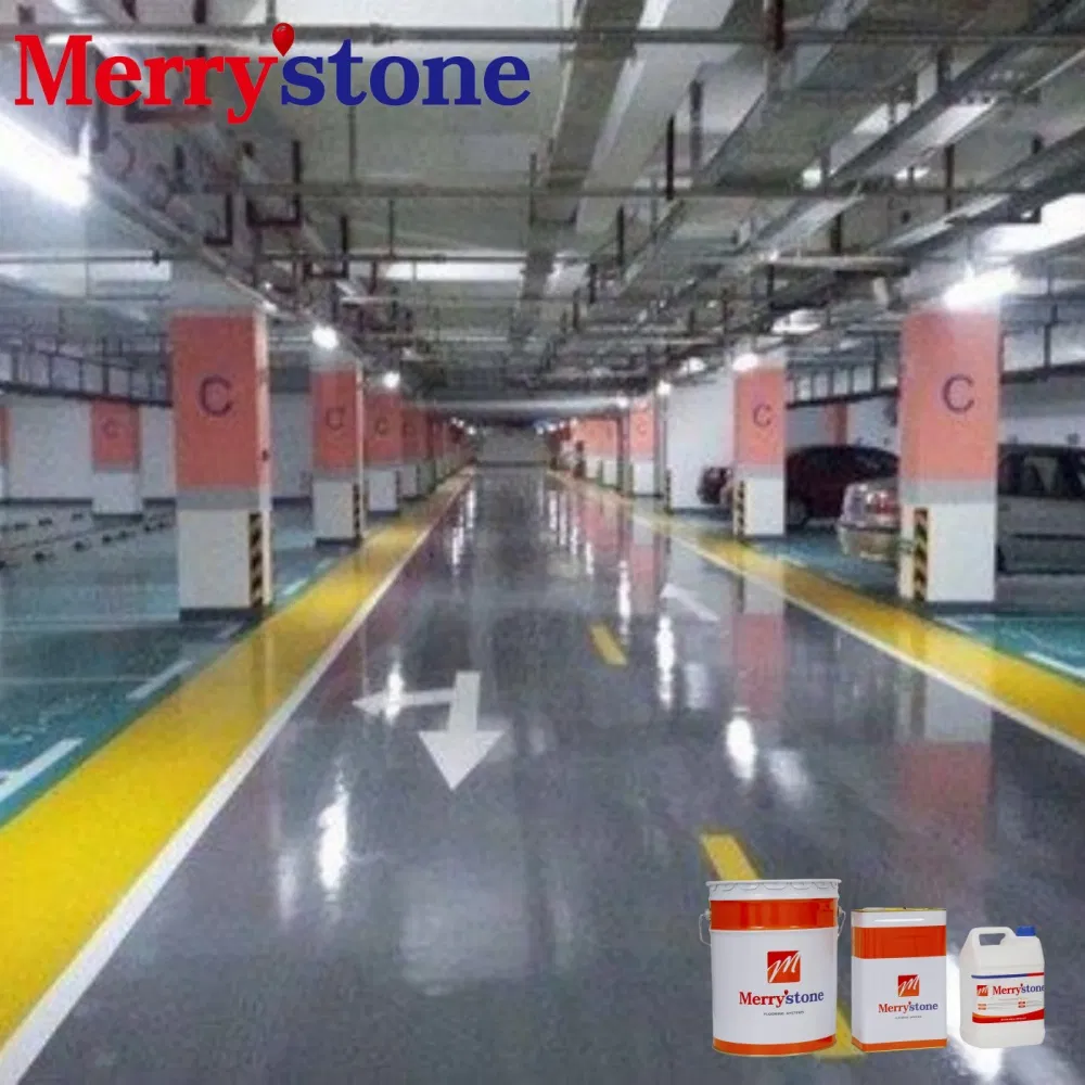 Durable Colored Sealing Cured Concrete Floor Coating for Hospital Corridor