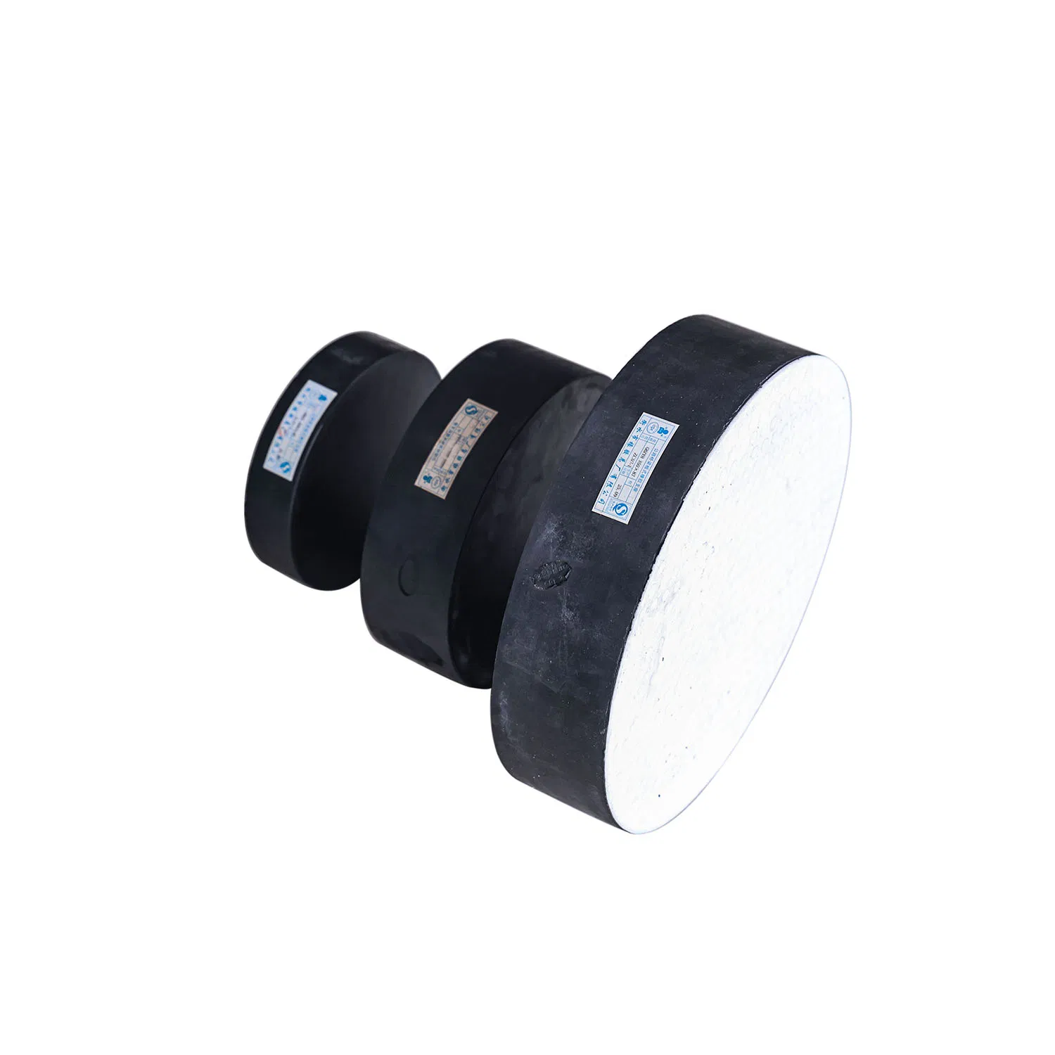 Natural Rubber Bridge Bearing Pad Laminated Elastomeric Bearing for Highway Bridge Prestressed Concrete Structure