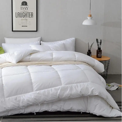 Cheap Luxurious Hotel Bedroom Goose Duck Down Comforter Sets Hotel Quilt