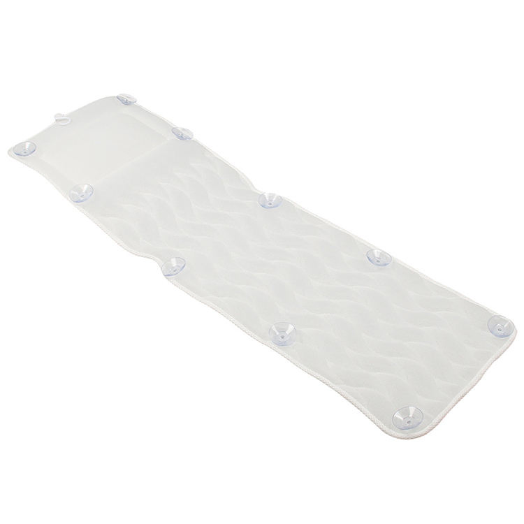 Bathtub 40X55X60cm Bathroom Everyday Presents 300PCS 3D Spacer Mesh Hotels Luxury Bath Pillow with Suction Cups Bath Tap Pillow