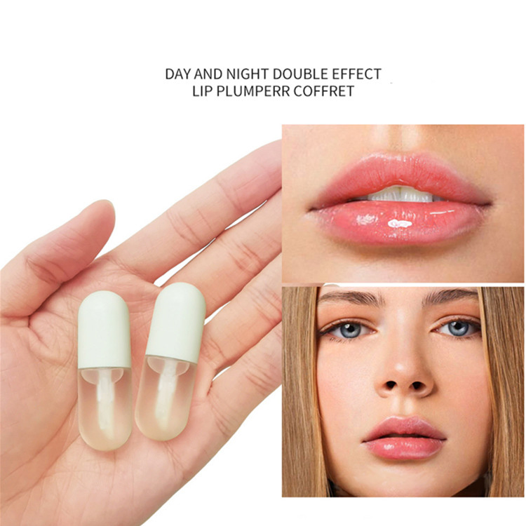 Makeup Wholesale Moisturizing Lip Plumper Private Label Serum Lip Gloss