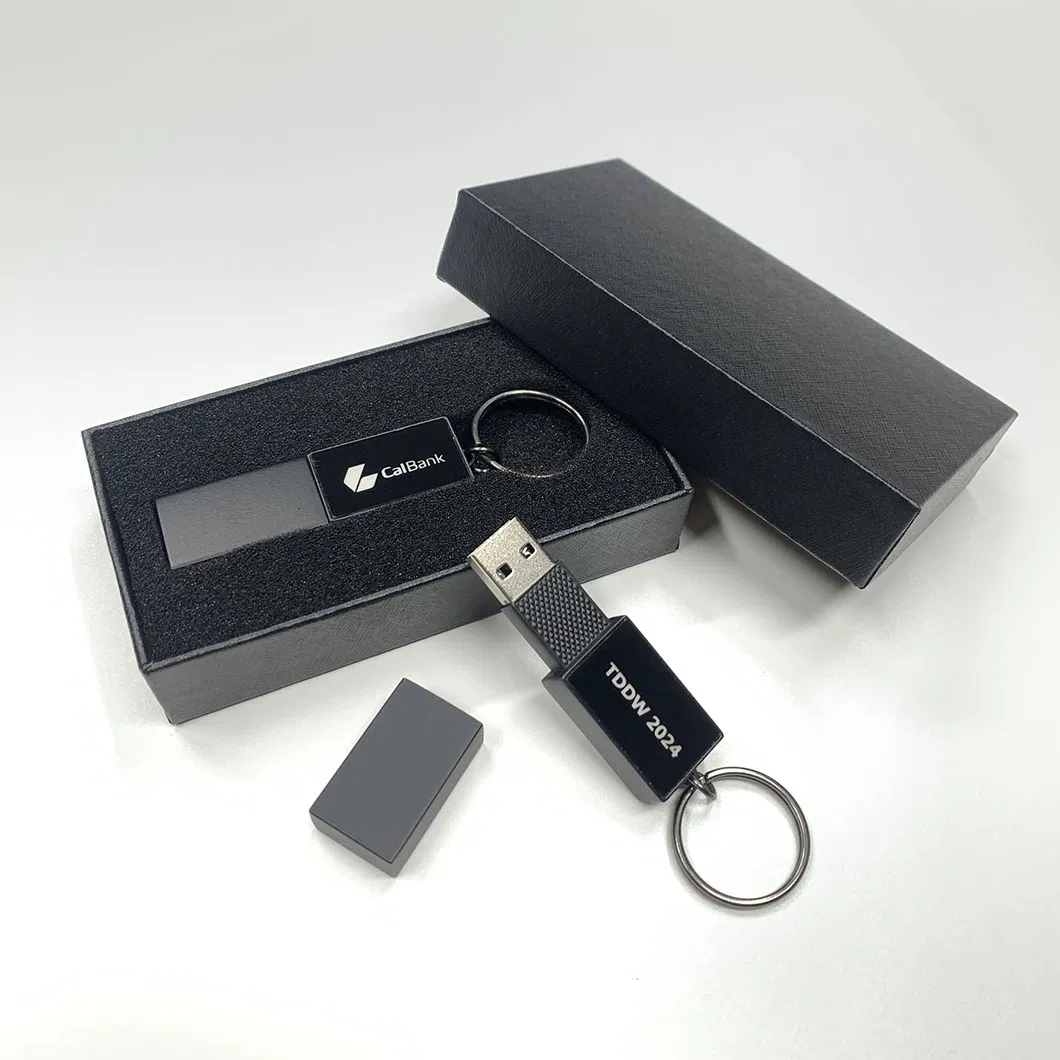 Factory Wholesale Custom Metal USB Flash Disk 2.0/3.0 2GB-128GB Pen Drive