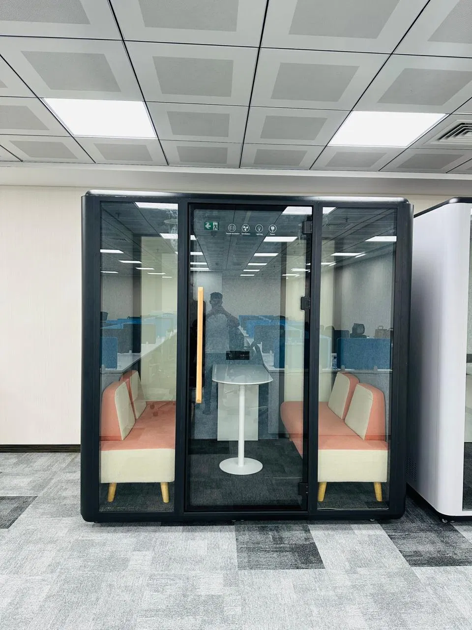 Simple Odular Movable Meeting Telephone Booth for Better Work