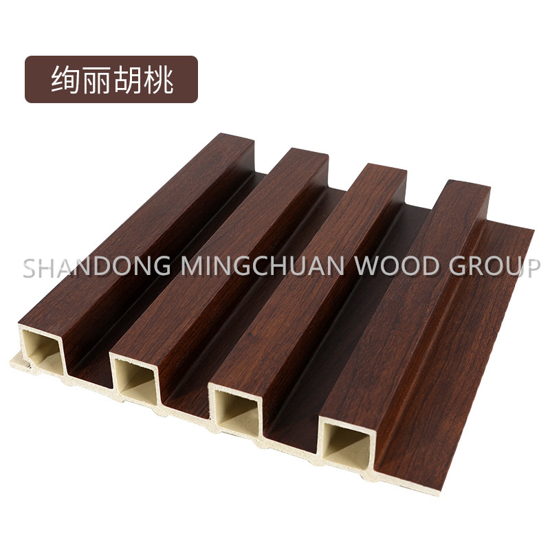 Hot Sales Exterior Interior Fluted WPC Board Siding Ceiling 3D Wall Panel