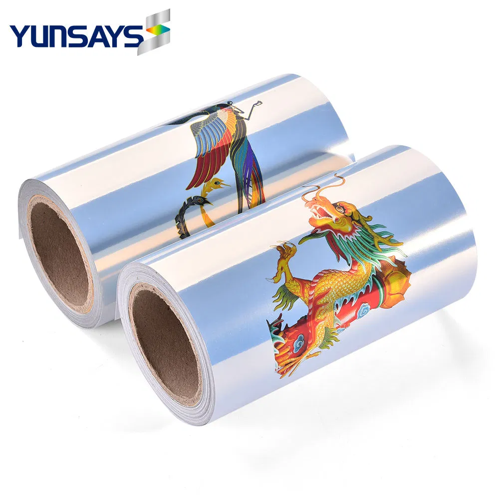 Inkjet Waterproof Self Adhesive Glossy Silver Pet Vinyl Color Label for Desktop Inkjet Printer
