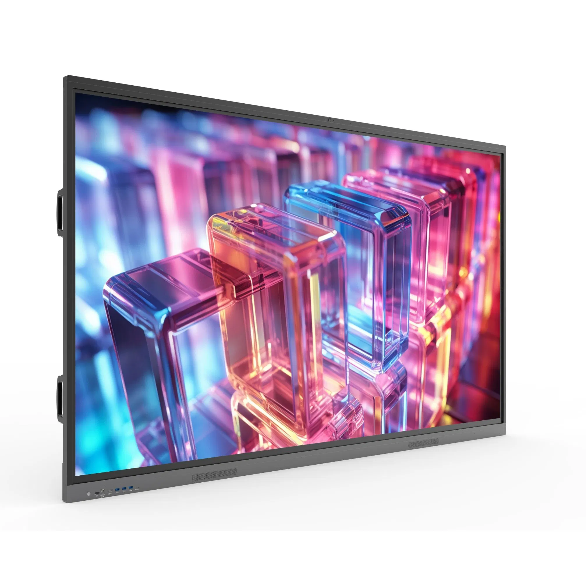 2025 NEW Customize EDLA certified OPS Interactive flat panel display touch monitor dual OPS With CE ROHS FCC