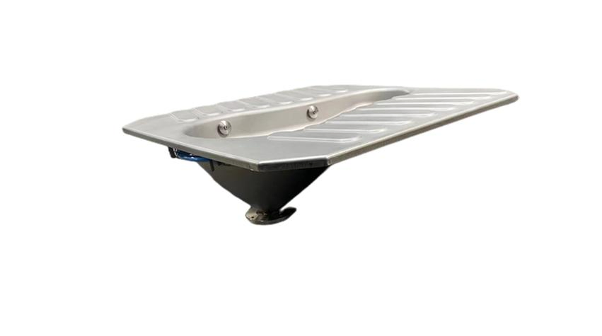 Modern Premium Stainless Steel Squatting Toilet for Stylish Bathrooms