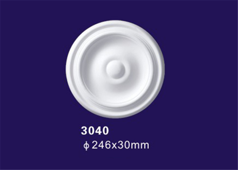 Flower Design Square Ceiling Light Medallion, Indoor Decorative Ceiling Rose