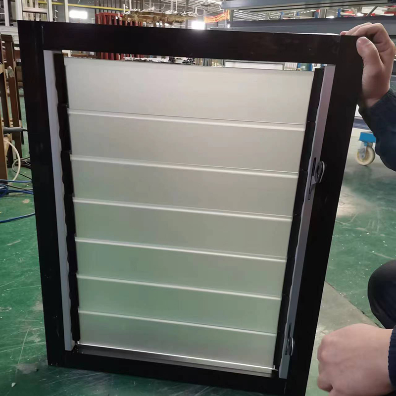 Frosted Glass Blinds Window for Bathroom with Ventilation & Privacy Function