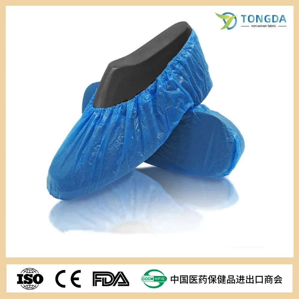 Disposable CPE Shoecover plastic waterproof shoe cover