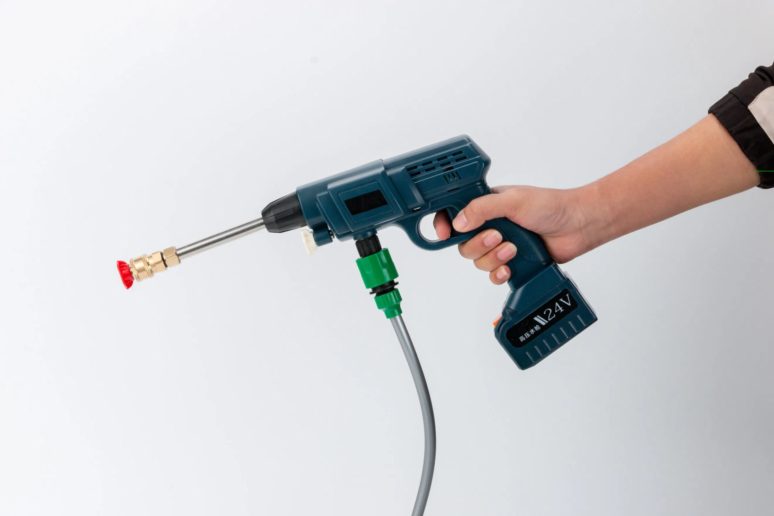 Portable Lithium Battery Powered Spray Gun High Pressure Handheld Washing Car