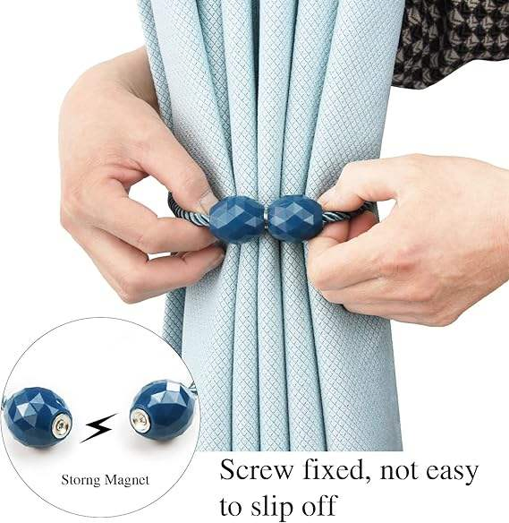 Hot Sale Magnetic Curtain Tiebacks Christmas Curtain Tieback with Multiple Functions