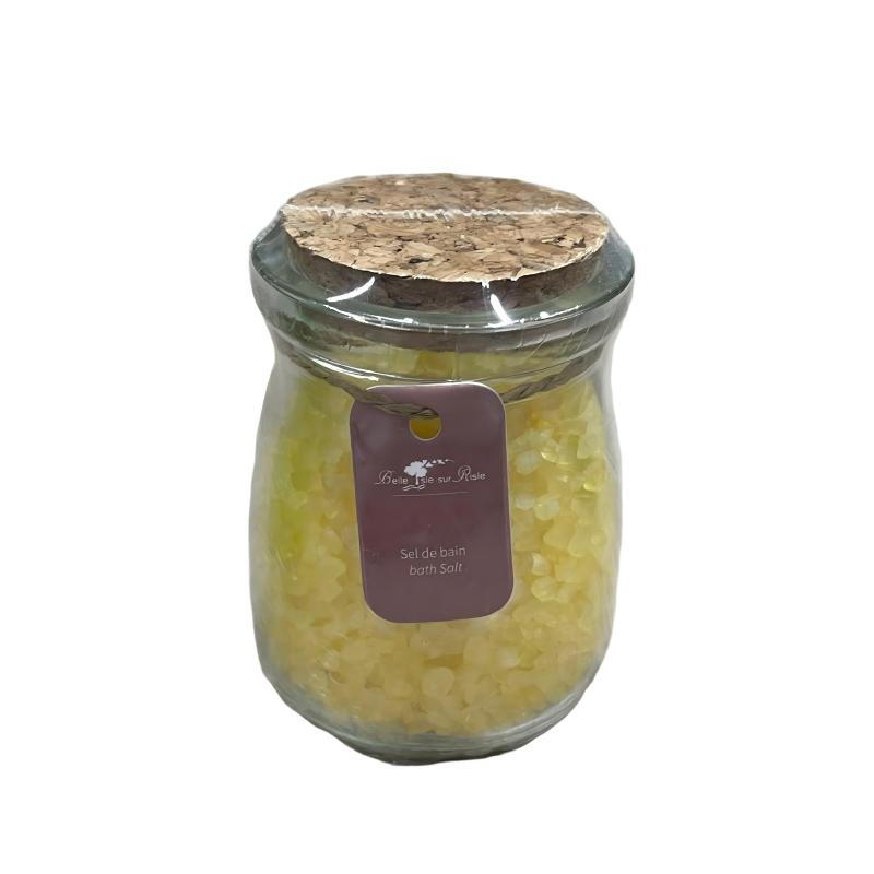 Bath Salt in Glass Jar with Natural Sea Salt for SPA and Hotel Guest Room Amenities