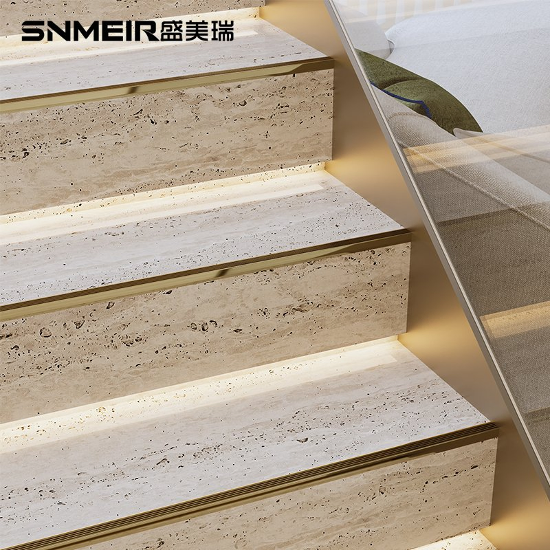 Aluminum Anti Slip Stair Nosing Stair Tread Trim Straight Edge Trim Stair Edge Stair Tread Trim Stair Nosing Linyi Stair Tread Trim Wholesale Carpet Stair Nosin