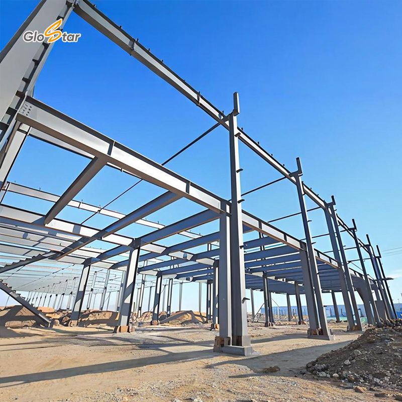 Light Steel Structure Workshop Warehouse Fast Installation for Export
