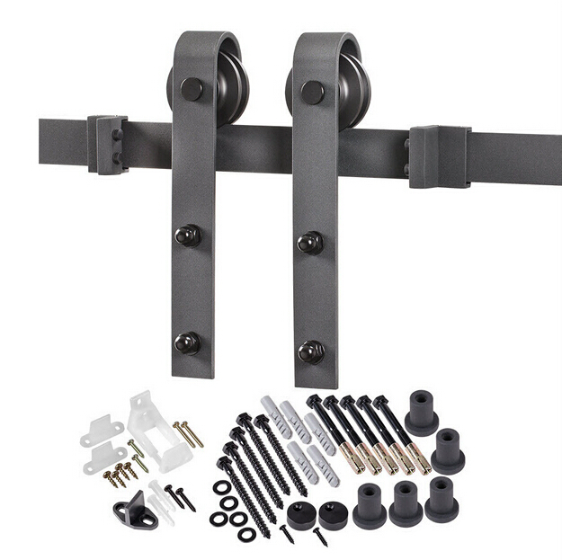 Double Sliding Barn Door Hardware Wood Door Sliding System