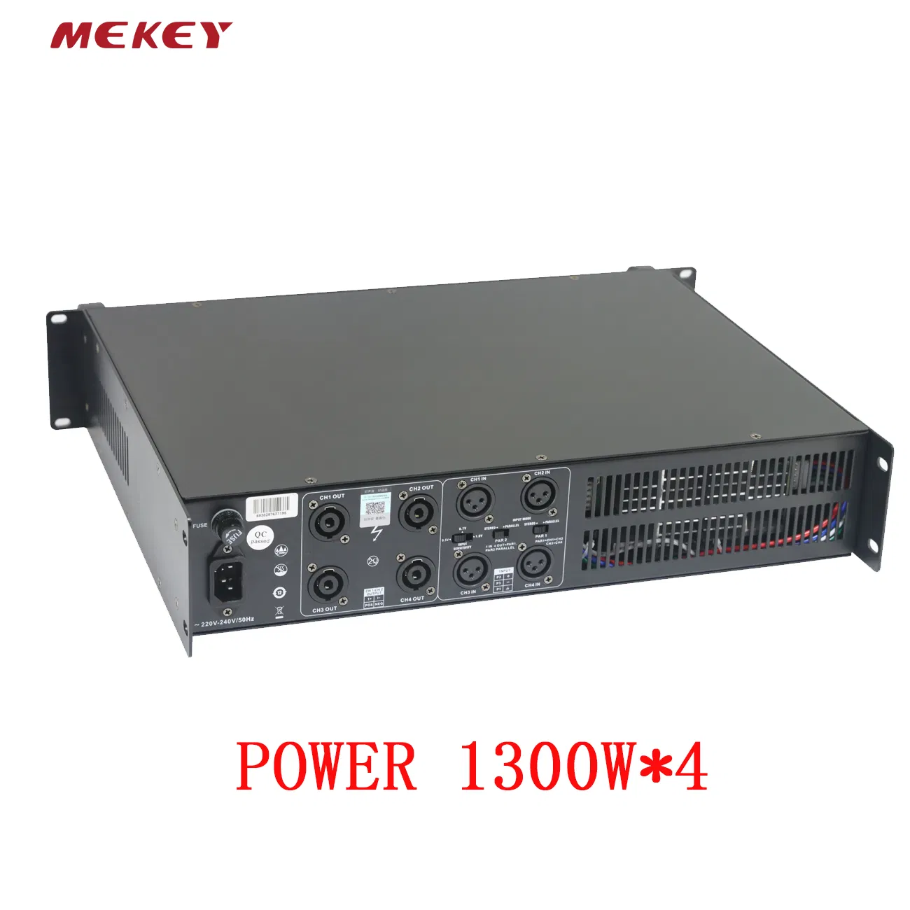 Профессиональный усилитель MEKEY MP-26413, 4x1300Вт