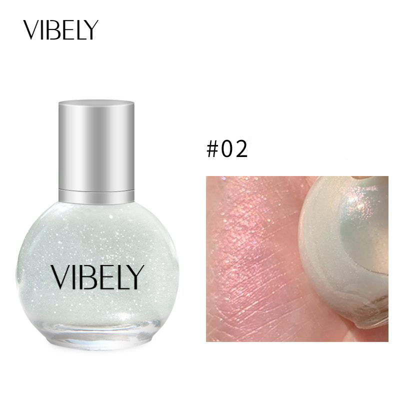 Private Logo Ultra-Smooth Radiant Illuminator Face Glow Shimmer Pearl Liquid Highlighter Glitter