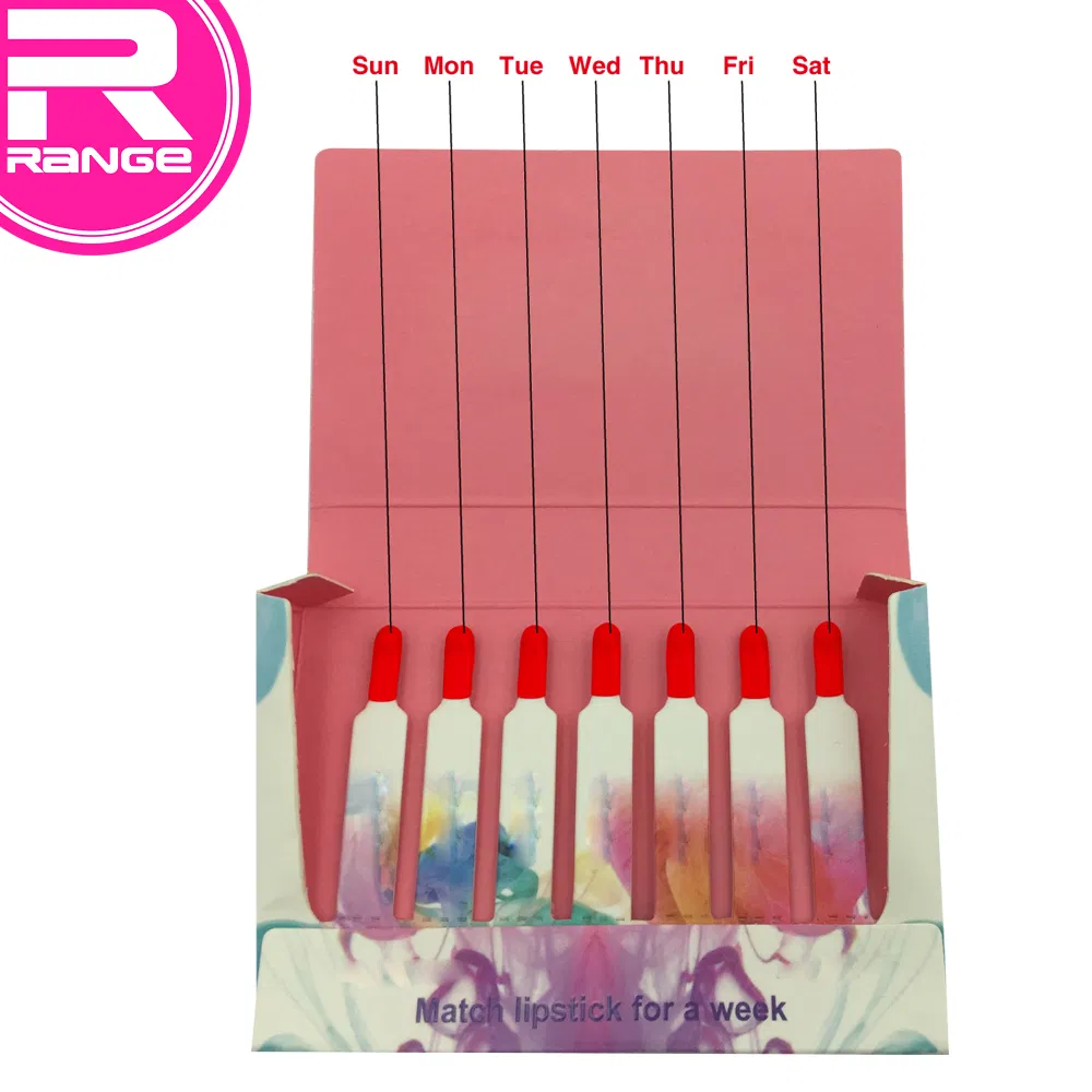 Same Red Cosmetics Small Explosion Matches Lipstick Makeup Artifact Ins Super Hot OEM