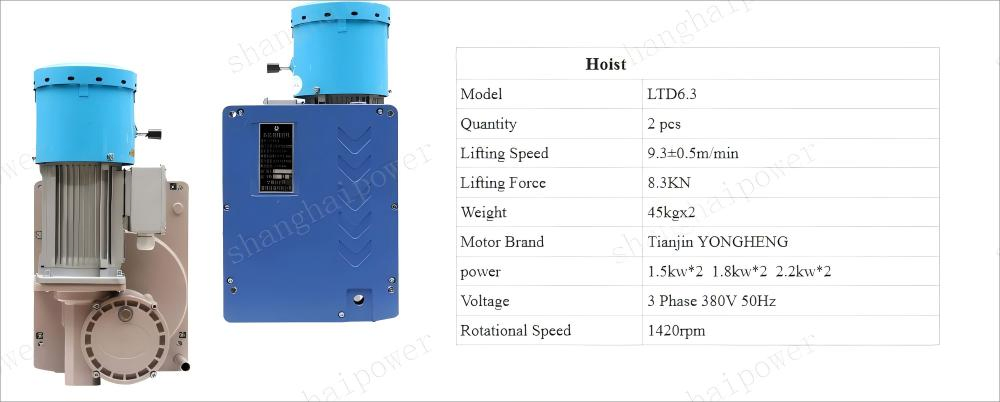 Zlp800 Electric Suspended Gondola Platform Hoist Ltd8.0