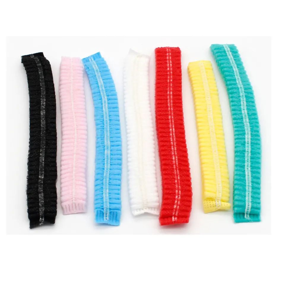 Anti-Dust Disposable PP Clip Hair Net Mob Cap
