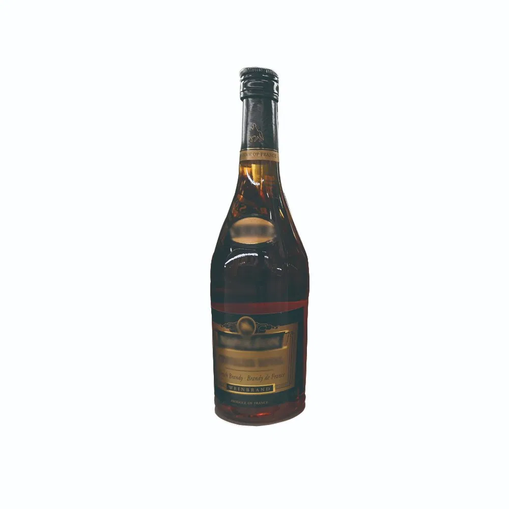 High Quality Champagne Sparkling Red Wine Sticker Label with Gilding Embossed