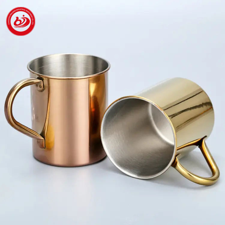 Wholesale 12oz Custom Logo Stainless Steel 304 Egg Mugs Tumbler Travel Insulated Beer Tea Coffee Thermo Mug Cup