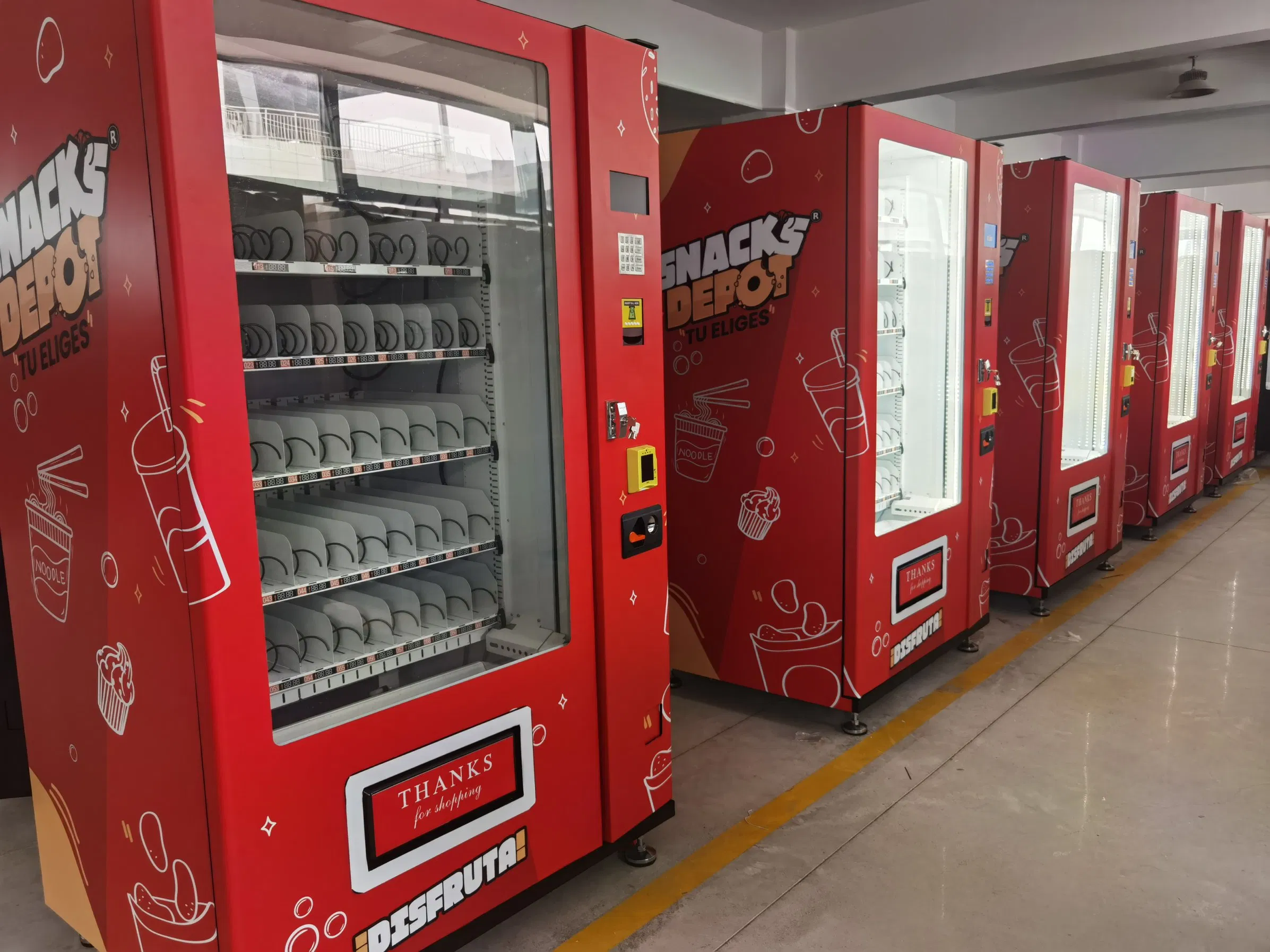 Focusvend Cost-Effective Vending Machine for Combo Snack and Drinks Supports Card Payment