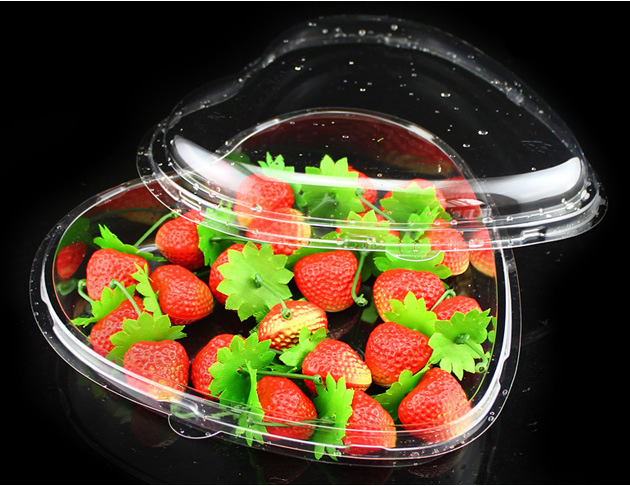 hot sale PET strawberry  grape cherry tomato fruit tray