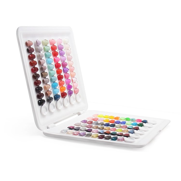 Nail Art Design Nail Card Display Color Chart Book for Nail