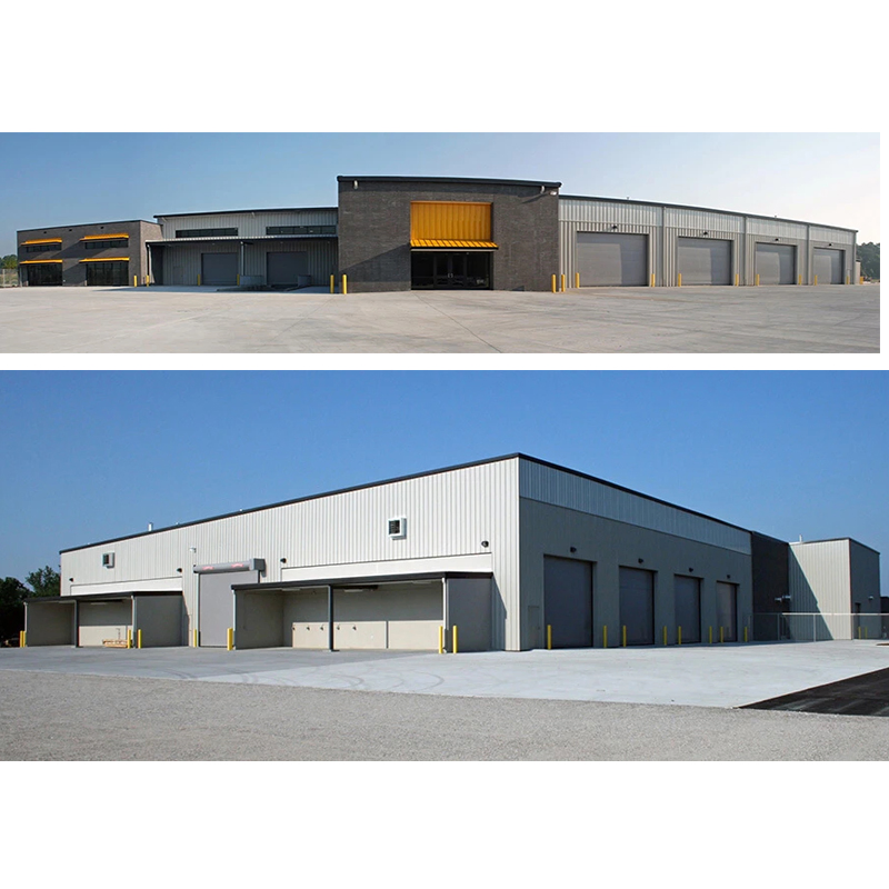 Customized Shed Wide Span Roof Industrial Steel Structure Building with Design