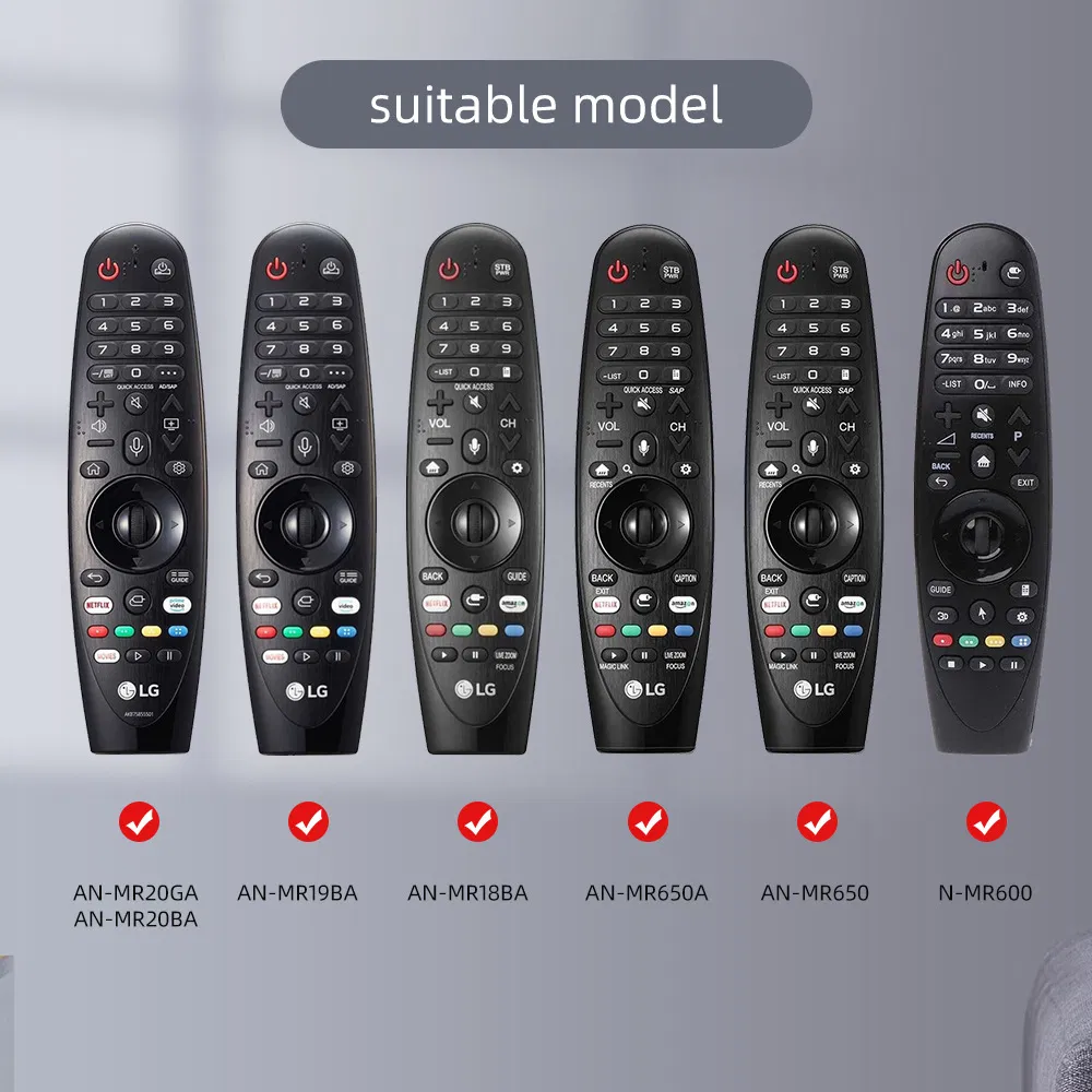 Silicone Protective Cover Case Mr600/Mr650 TV Remote Control for LG TV