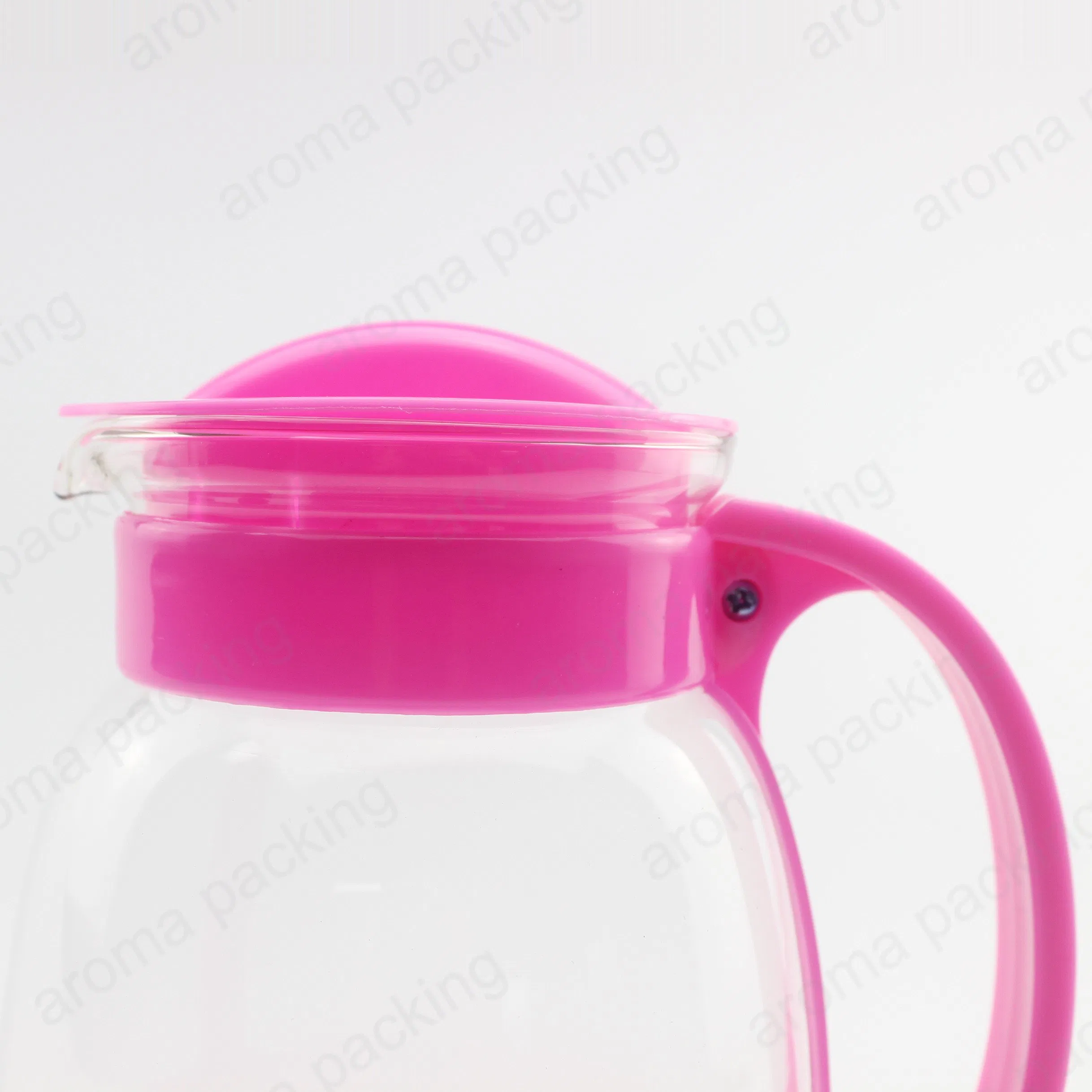 Wholesale Color 1800ml Coffee Tea Sets Glass Teapot with Handle for Home