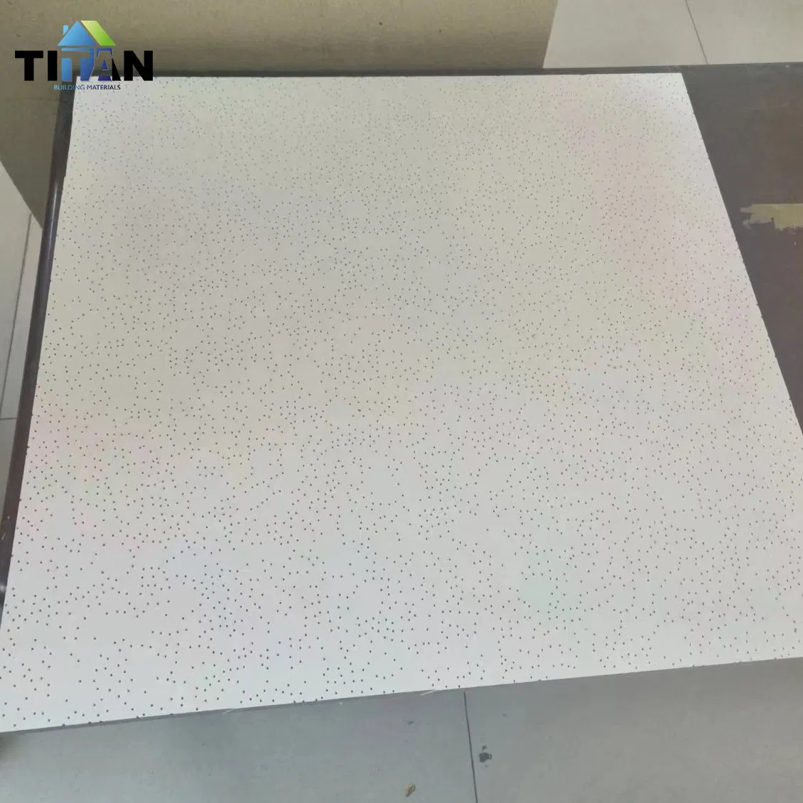 Acoustic Medical Ceiling Grid 60 X 60 Black Suspended Ceiling Mineral Fiber Plafon Acoustique Ceiling Boards for House