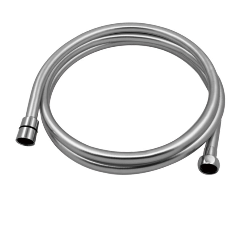H015-1 1.5m PVC Shower Hose Sliver Flexible Hose for Bathroom